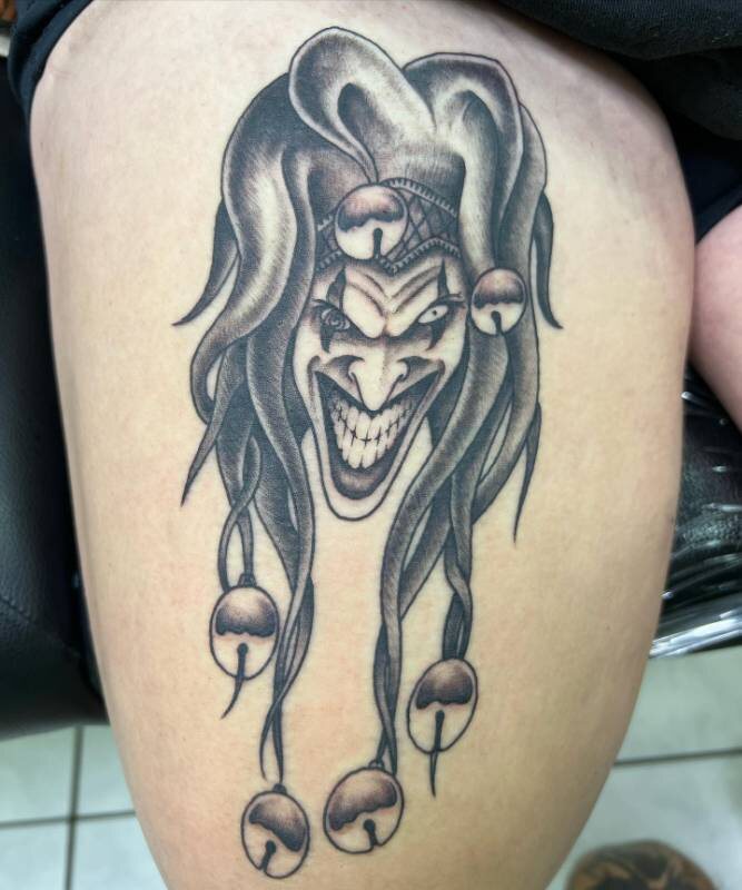 Custom tattoo by Tiki (Christian Ramos) at Ohana Tattoo Waikiki, Hawaii — work #04